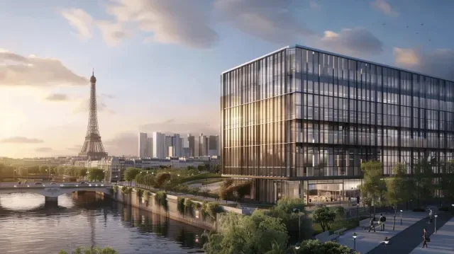 Photo d'immeubles à Paris